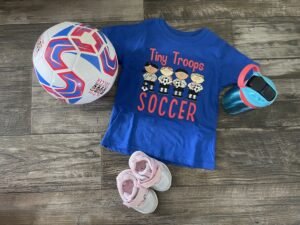 tiny troops soccer equipment
