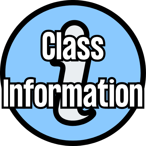 class information faq icon